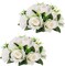 White Flower Ball Centerpieces for Wedding Tables – 2-Pack Wedding & Engagement Party Table Decorations